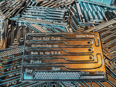 credit card lock picking multi tool and covert handcuff key lock pick set stainless steel survival card