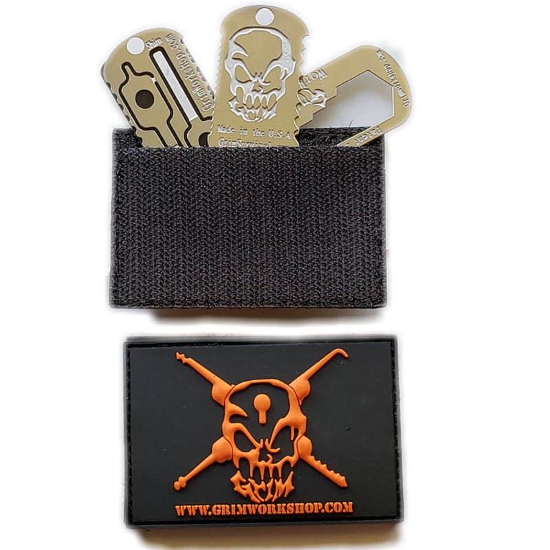 Lock Picking and SERE Patch With Hidden Pocket