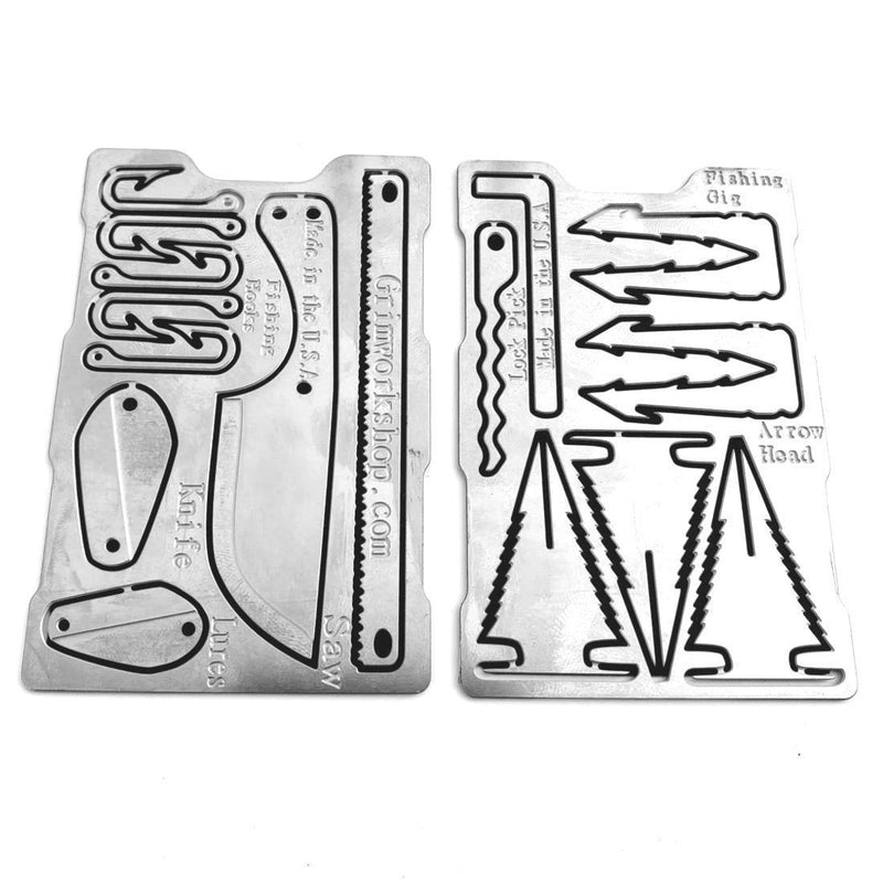 An EDC  Wallet That’s a Survival Kit : The Grim Workshop EDC Survival Wallet