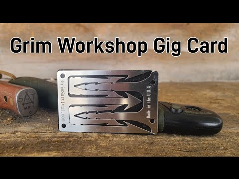 Gig Card frog gig points for a Frog Spear