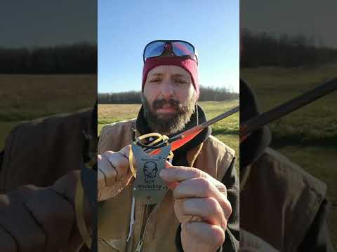 Pocket Sling shot Slingbow Hunting Survival Card also known as an arrow sling shot made in usa