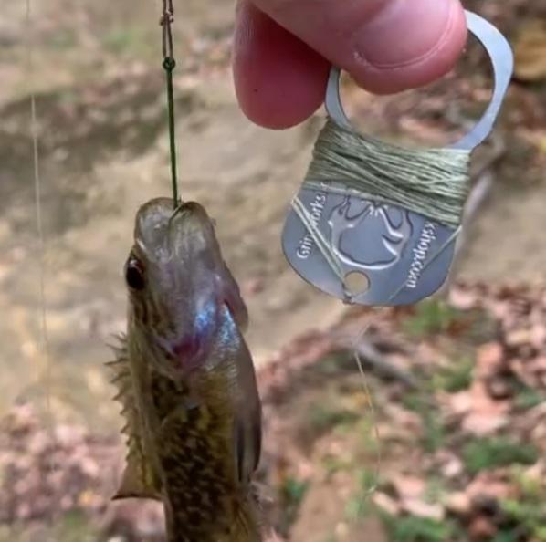 Hand Line Fishing reel Dog Tag Fishing Hand Line for 