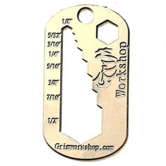 The EDC Wrench Necklace and 1/4" Bit Driver