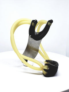 Pocket Slingshot Slingbow Hunting Survival Card also known as an arrow slingshot