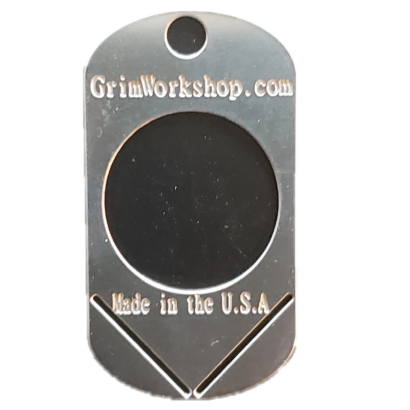 Self Defense Dog Tag-Grimworkshop-bugoutbag-bushcraft-edc-gear-edctool-everydaycarry-survivalcard-survivalkit-wilderness-prepping-toolkit