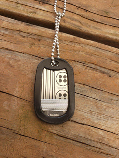 sewing necklace the edc sewing kit. An edc repair kit for survival and more.