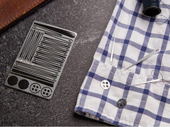 sewing cards survival sewing kit from grim workshop