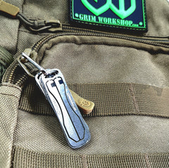 Tweezer Micro Tool Flat Tip-Grimworkshop-bugoutbag-bushcraft-edc-gear-edctool-everydaycarry-survivalcard-survivalkit-wilderness-prepping-toolkit