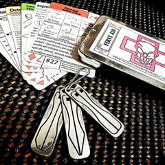 Tweezer Micro Tool Flat Tip-Grimworkshop-bugoutbag-bushcraft-edc-gear-edctool-everydaycarry-survivalcard-survivalkit-wilderness-prepping-toolkit