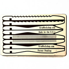 Tweezer Set First Aid Card tweezer tool