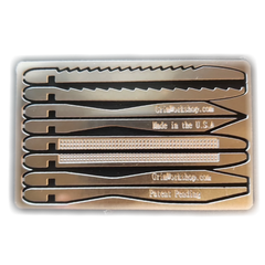 Tweezer Set First Aid Card tweezer tool