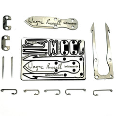 Wayne Russell from alone Kullcraven 11 in 1 credit card tool multi tool survival card