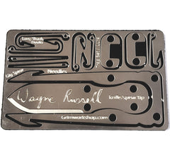 Wayne Russell "Kullcraven" Signature Survival Card-Grimworkshop-bugoutbag-bushcraft-edc-gear-edctool-everydaycarry-survivalcard-survivalkit-wilderness-prepping-toolkit