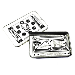 Turn your Wallet into a Bushcraft Survival Kit with this Survival Wallet Card from Woniya Alone season 6 runner up woniya thibeault of buckskin revolution