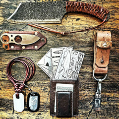 The Zachary Fowler Survival Card Survival Bushcraft Kit Zack Fowler Fowler alone season 3 winner