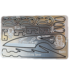 The Zachary Fowler Survival Card Survival Bushcraft Kit Zack Fowler Fowler alone season 3 winner