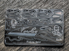 The Zachary Fowler Survival Card Survival Bushcraft Kit Zack Fowler Fowler alone season 3 winner